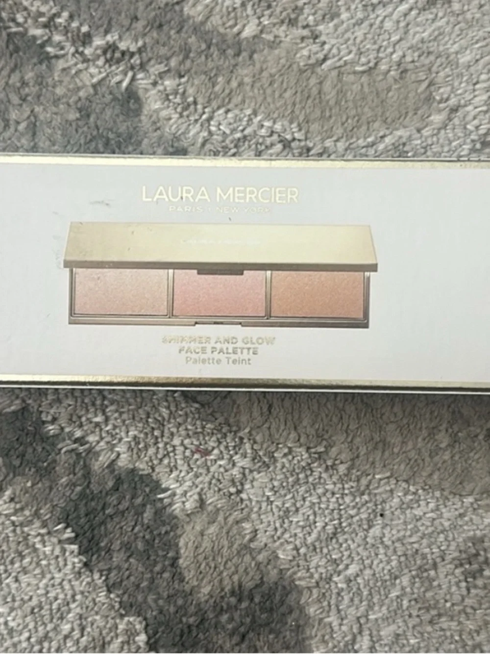 Brand new laura mercier Champagne Pink & Gold Shimmer Face Palette limited edi